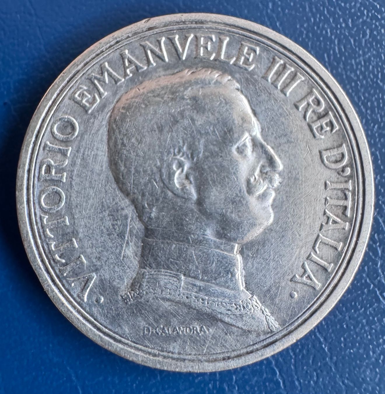 Alle Münzen: 2 Lire 1916 Vittorio Emanuelle III Silber – Gebraucht aus Ebikon von Dmasterx 1