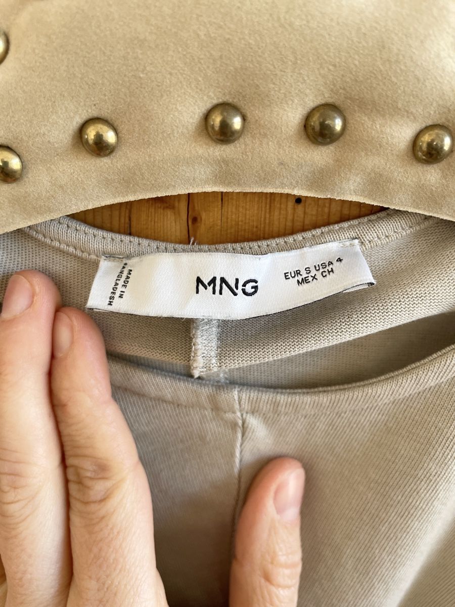 Mango Vestiti: Mango | Sommerkleid | mit Knoten | Beige | Gr. S – Usato da Zürich venduto da samira12382 2