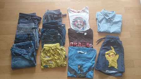 Sommerkleiderset Knabe 134-140