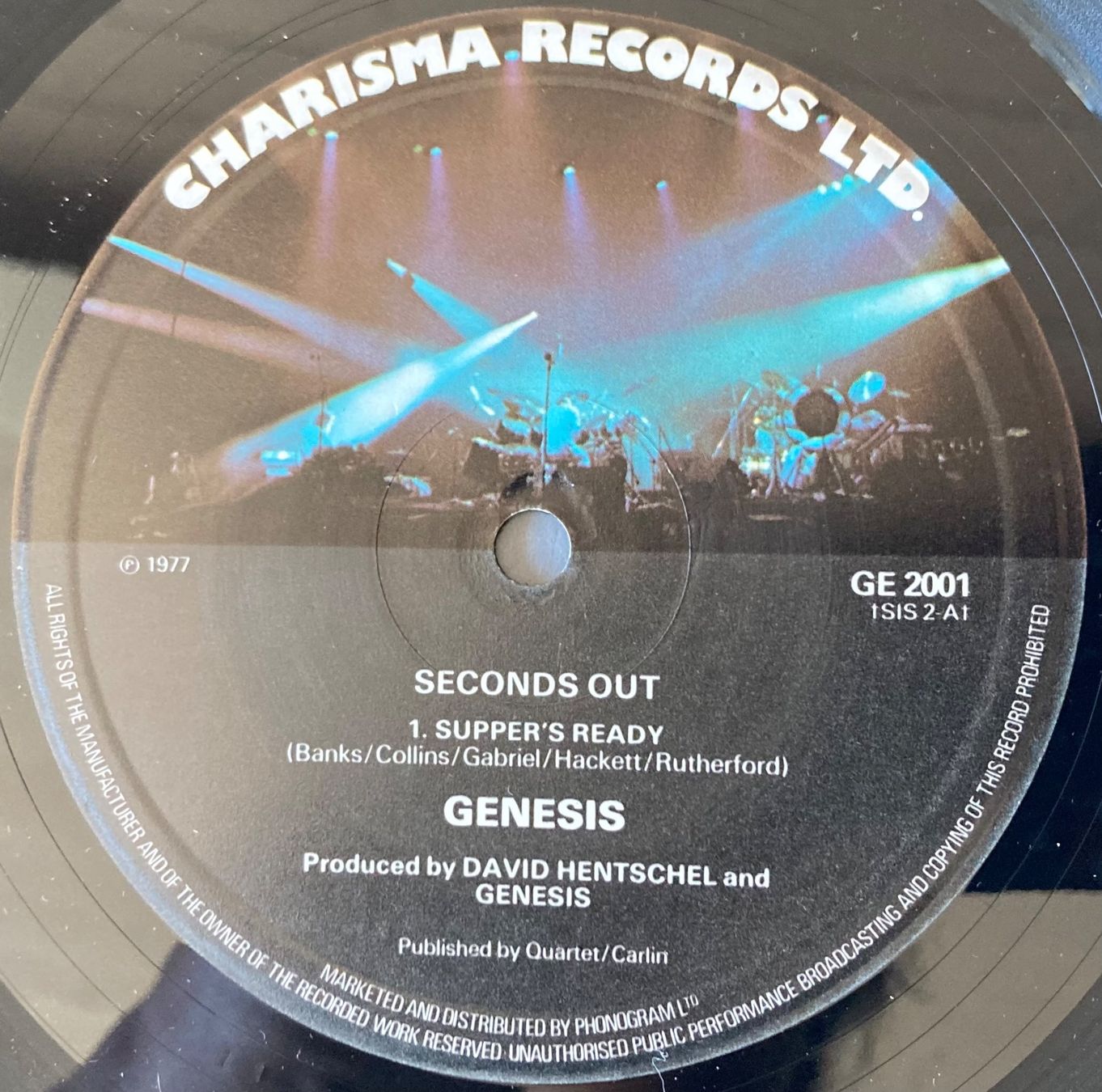 Dischi in vinile: GENESIS - SECONDS OUT – Usato da Poliez-Pittet venduto da Newtown-Records 4