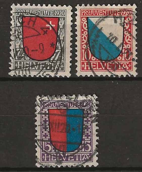 Tutti i francobolli: PJ020 - Pro Juventute 1920 obl. – Usato da Trélex venduto da Phil_Albert