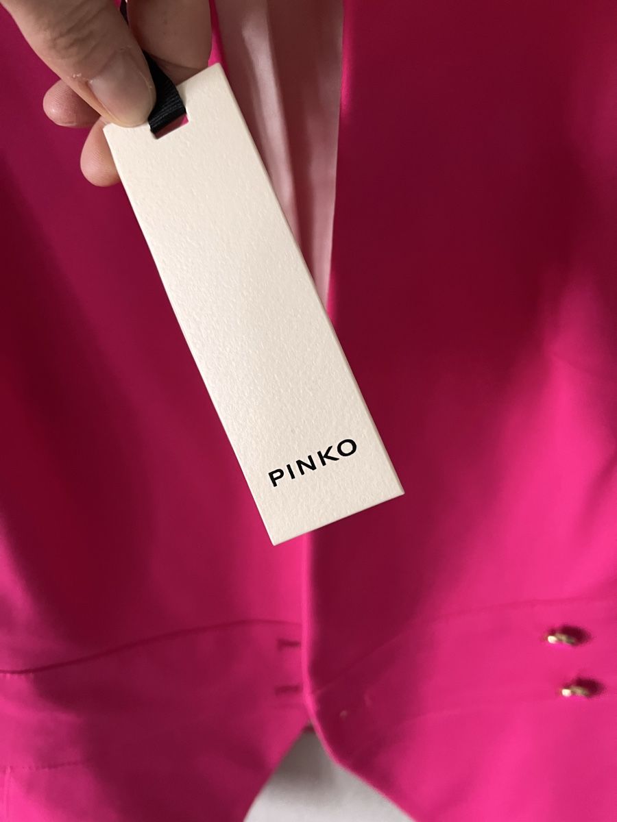 Pinko Vestiti: Kleid mit Jacke Pinko, Gr. 34, pink – Usato da Solothurn venduto da Brini06 6