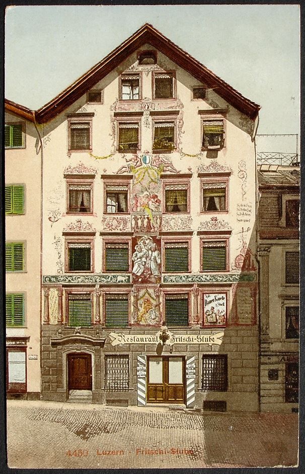 Cartoline postali: LUZERN Restaurant Fritschi-Stube – Nuovo (secondo la descrizione) da Jona venduto da philajona
