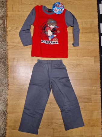 Pyjama Bakugan, taille 6A, manches longues, parfait état