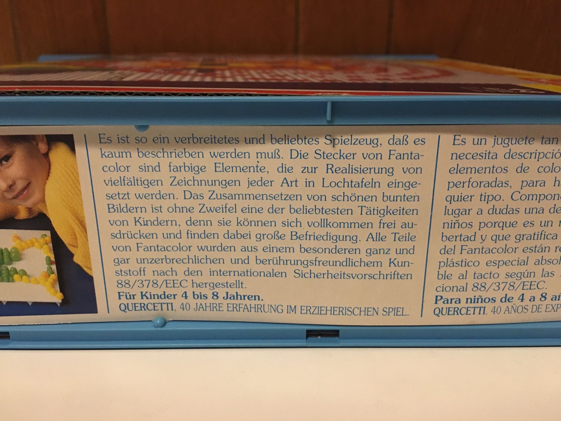 Giocattoli: Fantacolor - Quercetti - Köfferchen mit 600 Stecker – Usato da Andwil SG venduto da Rainboli 3