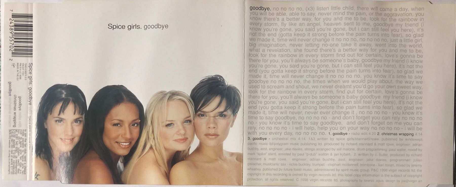 CDs: SPICE GIRLS - GOODBYE – Gebraucht aus Poliez-Pittet von Newtown-Records