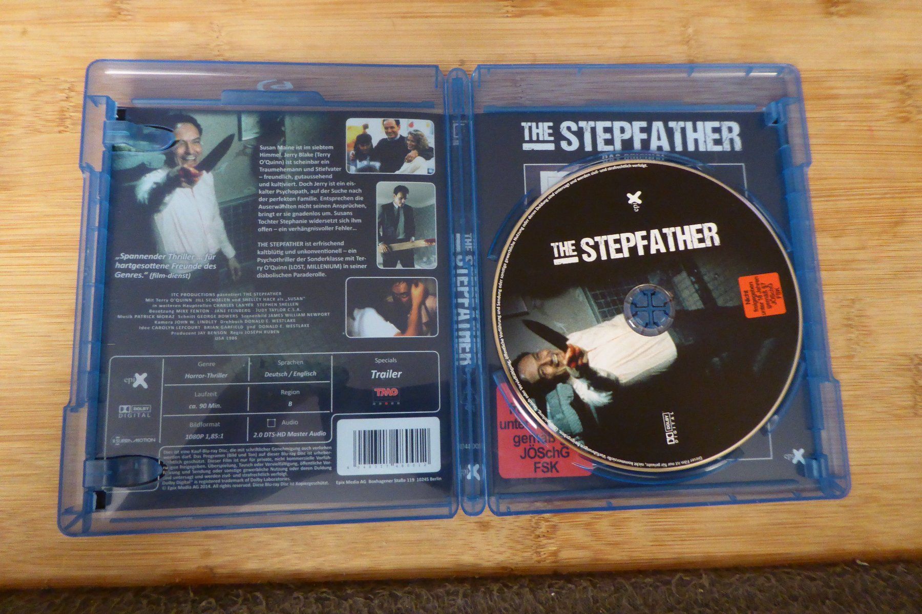 Tutti i DVDs: Bluray Stepfather Kill Daddy Kill – Usato da Allschwil venduto da Summelsarium 3
