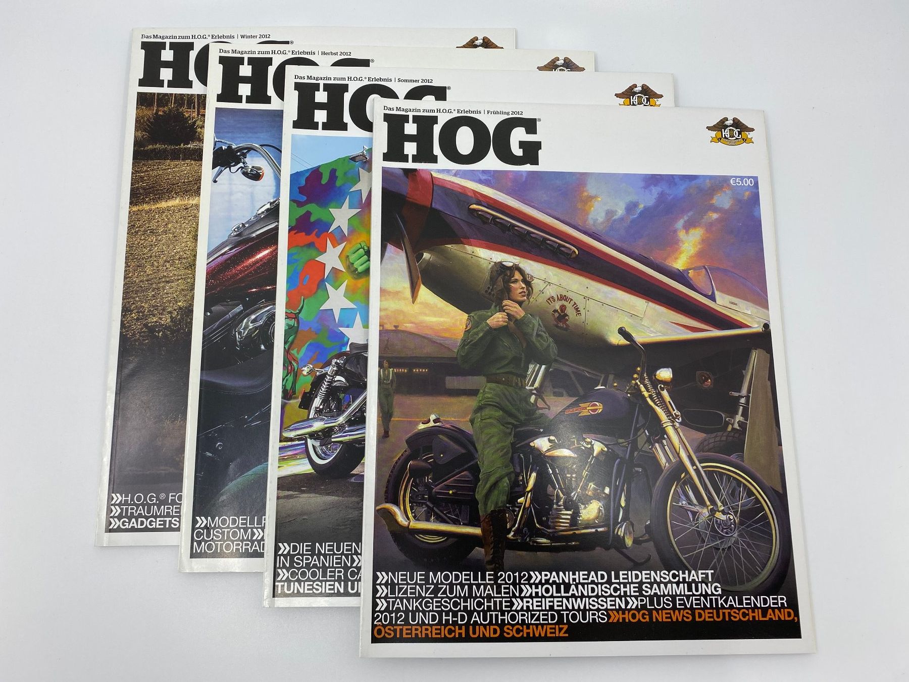 Riviste & Magazine: Harley Owners Group HOG Magazine 2012 – Usato da Langwiesen venduto da Restposten-24