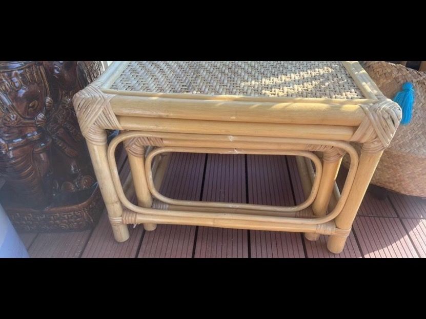 bambus bamboo tische beistelltische tischchen boho bohemian Kaufen