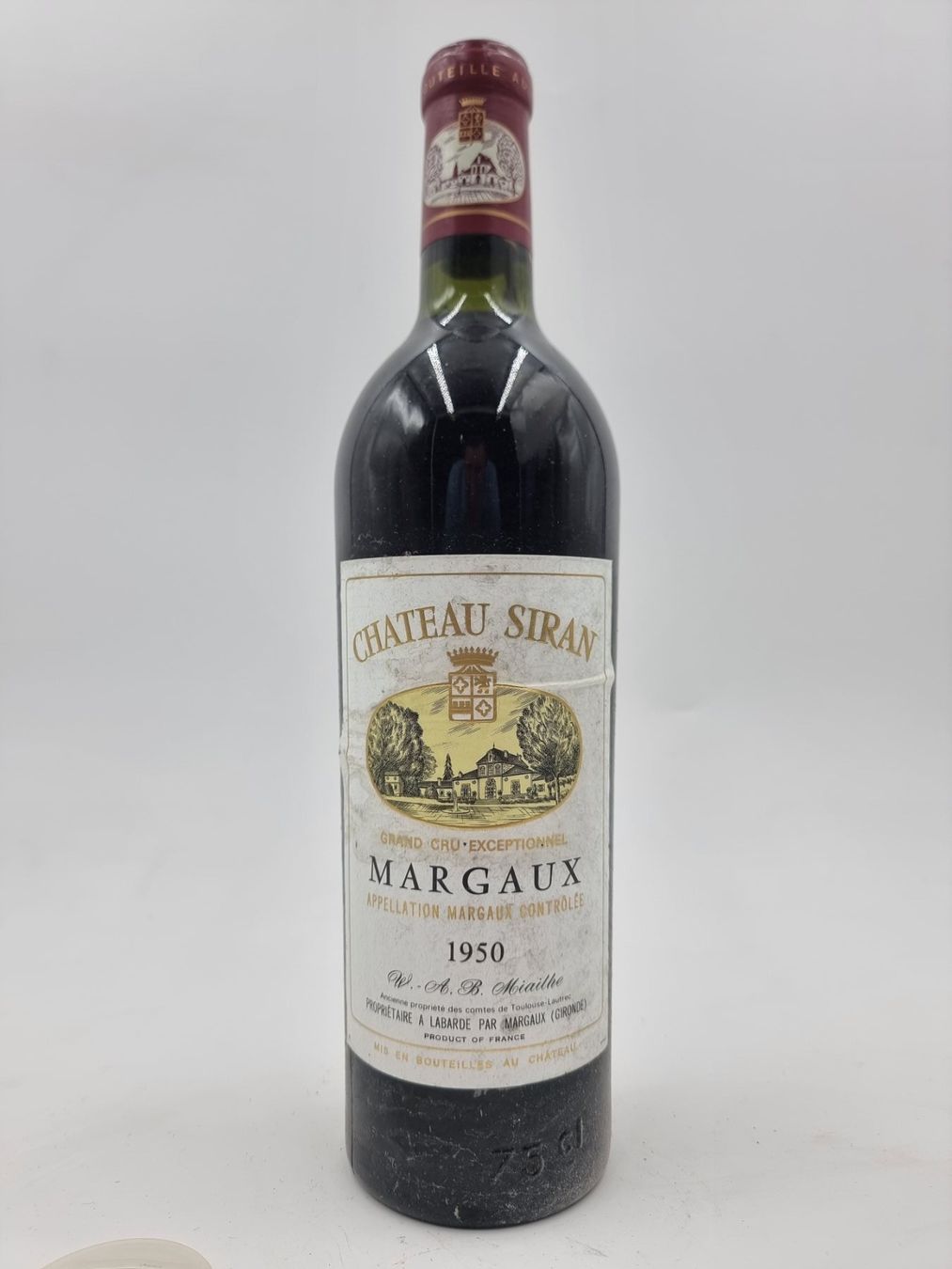 Vino: 1950 Château Siran MC – Nuovo (secondo la descrizione) da Dübendorf venduto da Gastrovin
