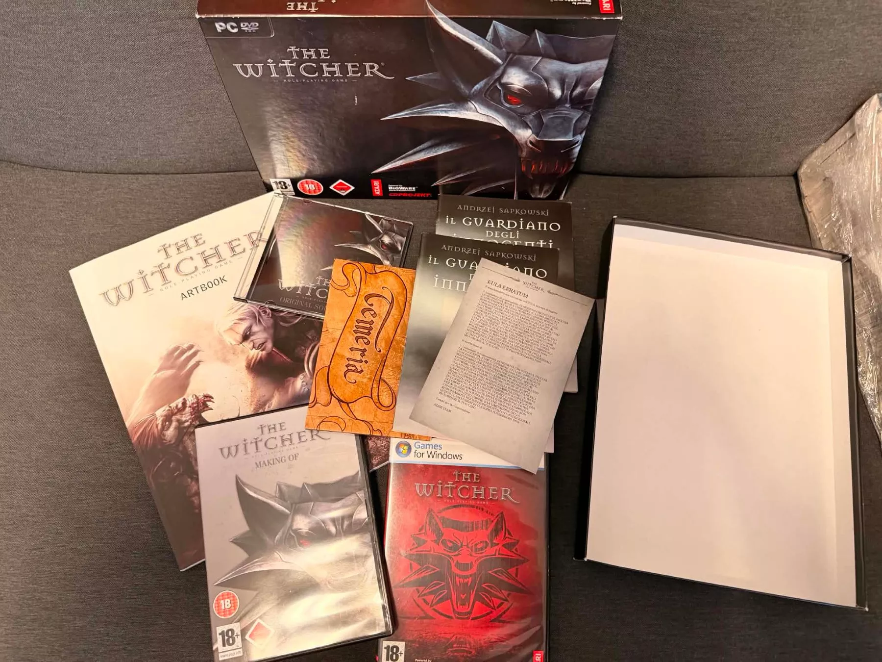 Giochi: The Witcher Collector's Edition PC – Usato da Giubiasco venduto da Ticinerd 1