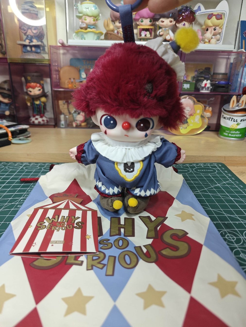 Pop Mart Statuette: POP MART Why So Serious DIMOO-- Flame Clown – Nuovo (secondo la descrizione) da Horw venduto da aquarellmmm2024