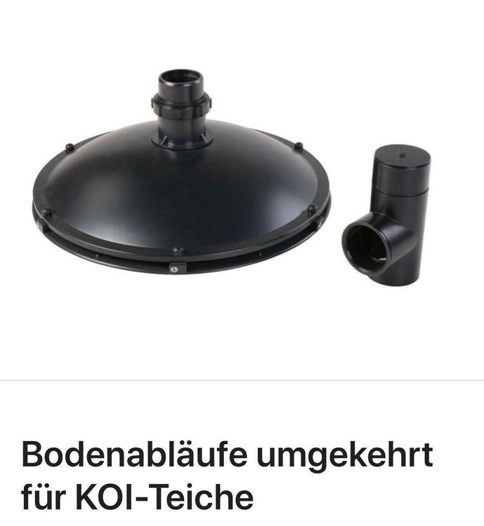 Gartenteich Teich Bodenablauf Kaufen auf Ricardo