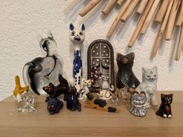 Katzen Figuren Katze Figur Katzenfigur Katzenfiguren