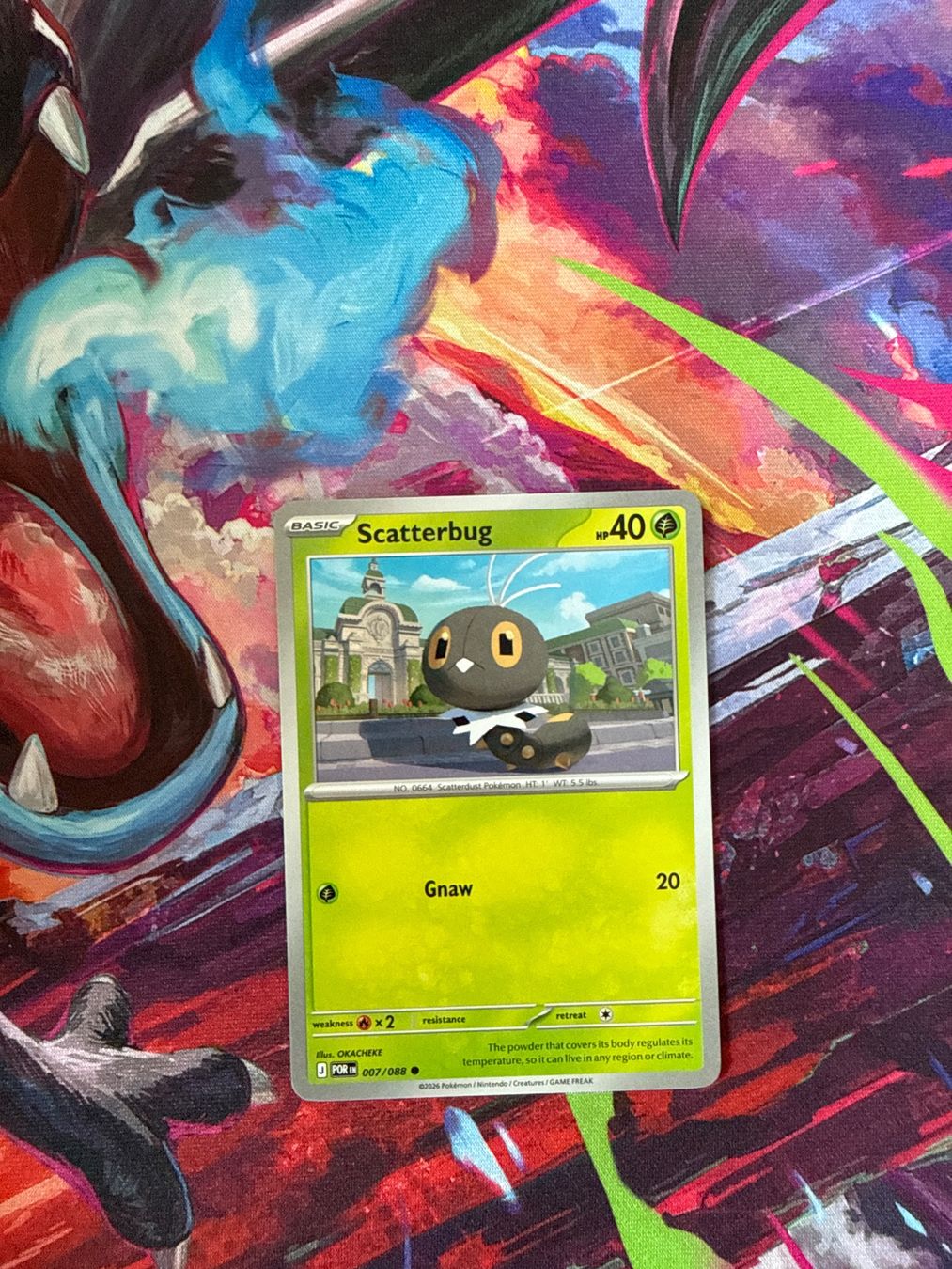Pokémon Sammelbilder & Trading cards: Scatterbug Normal 007/088 Perfect Order English – Gebraucht aus Thun von venneck