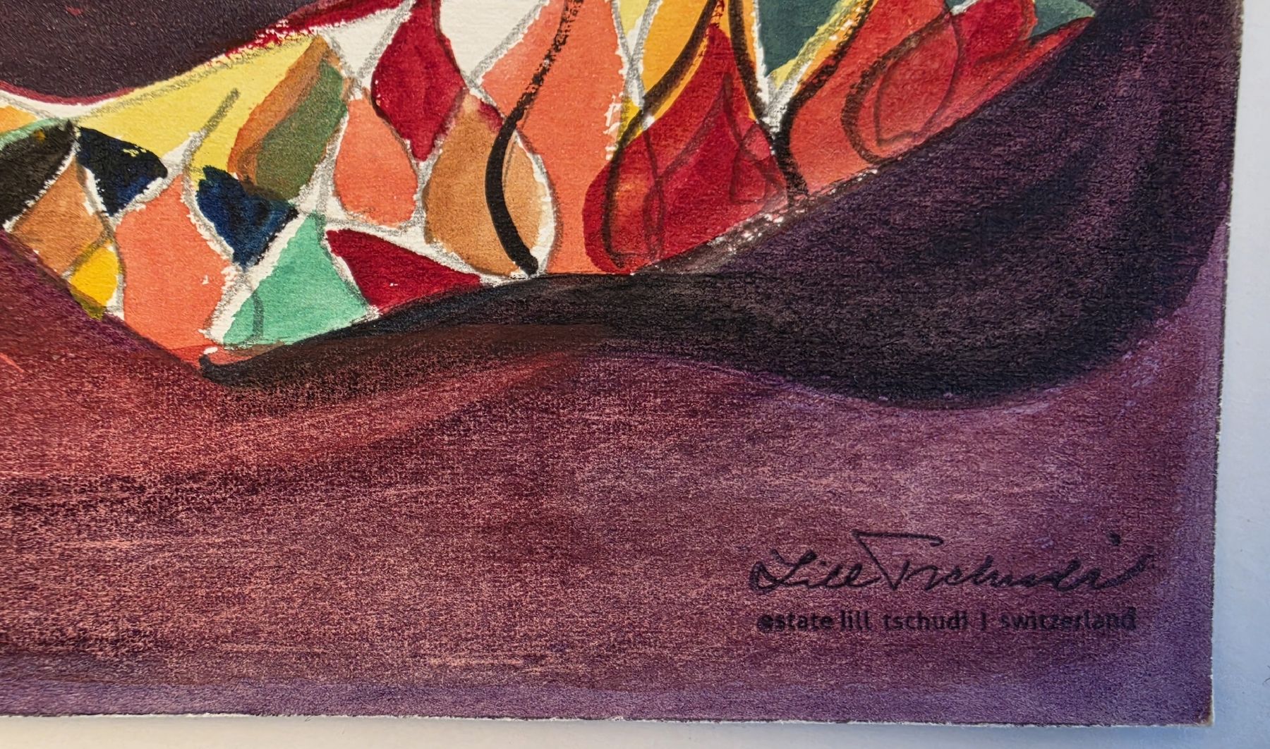 Tableaux: Lill Tschudi Original,  17cmx14cm – D'occasion à Emmenbrücke par Kunstankaufverkauf 1