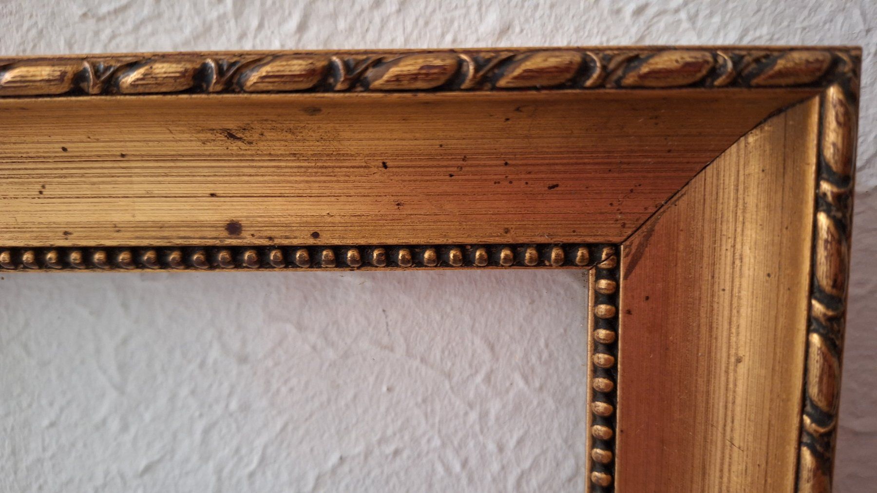 Cornici: Vintage Bilderrahmen gold mit Glas – Usato da Arlesheim venduto da shopradl 4