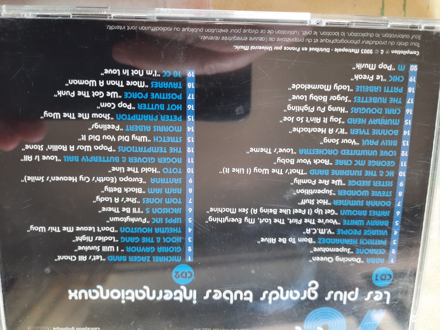 CD: Cd Absolument 70 - Les plus grands tubes internationaux – Usato da Pully venduto da bro_n52j 2