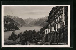 AK Seelisberg, Hotel Bellevue, 1932