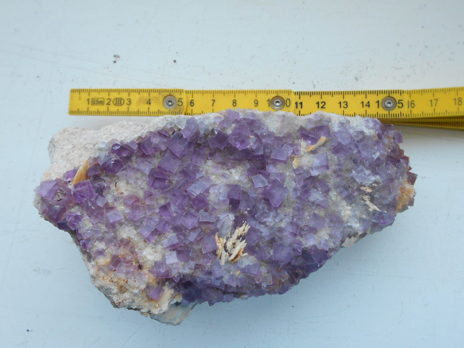 Minerali & Pietre curative: Fluorit Stufe Spanien ca. 800 gr. – Nuovo (secondo la descrizione) da Zürich venduto da swisscristal01 4