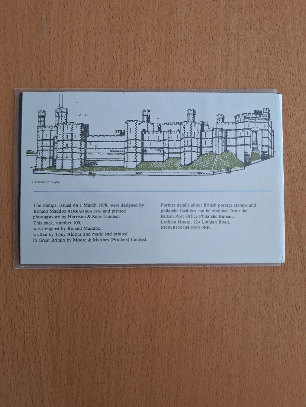 Tutti i francobolli: GB: Histor. Gebäude 1978, postfrisch in 'presentation pack' – Nuovo e nell'imballaggio originale da zumikon venduto da lotegrandote 1