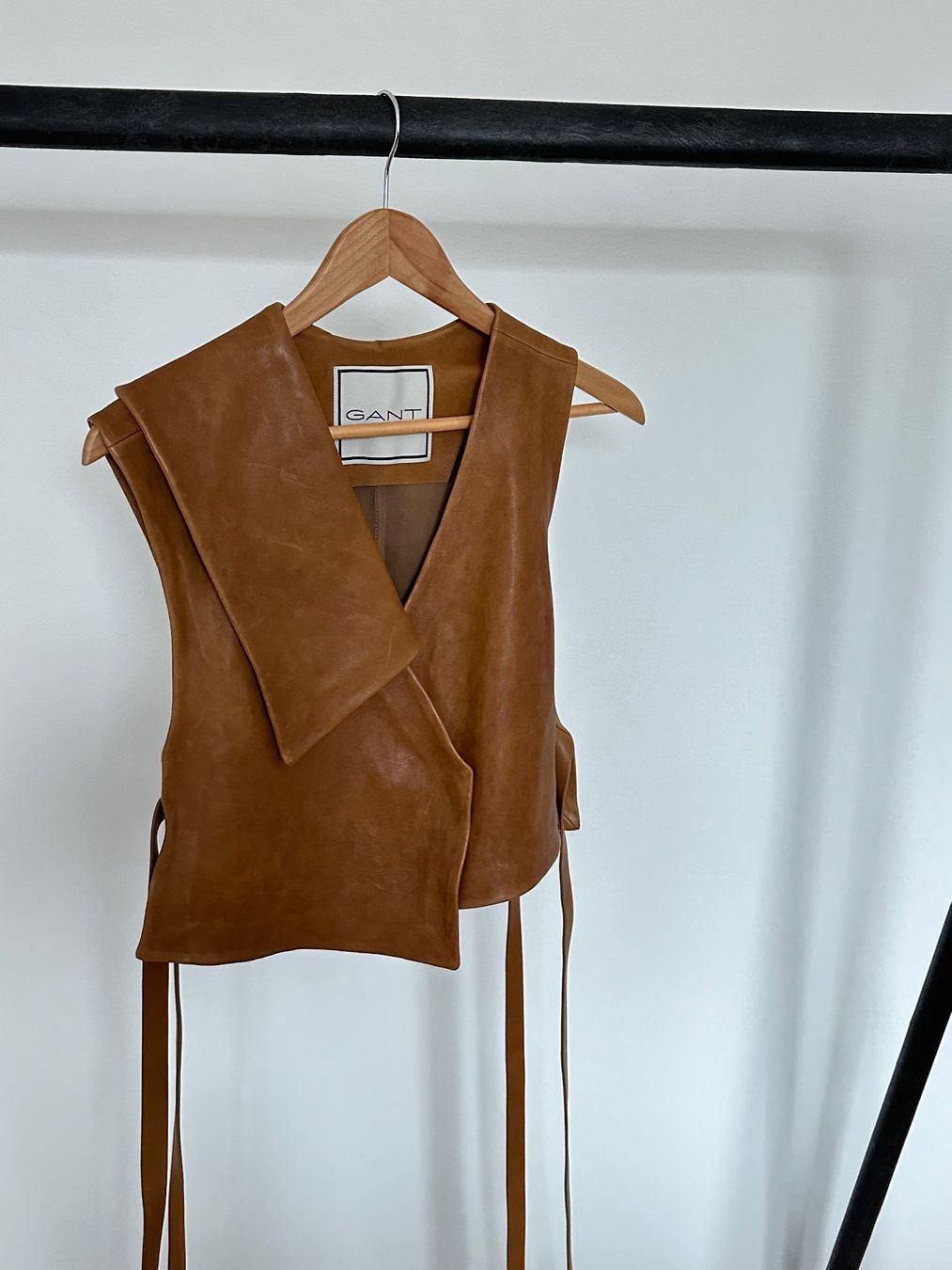 Gant Gilet & Giacche senza maniche: GANT Deconstructed Leather Vest – Nuovo (secondo la descrizione) da Lausanne venduto da skayfasano 2