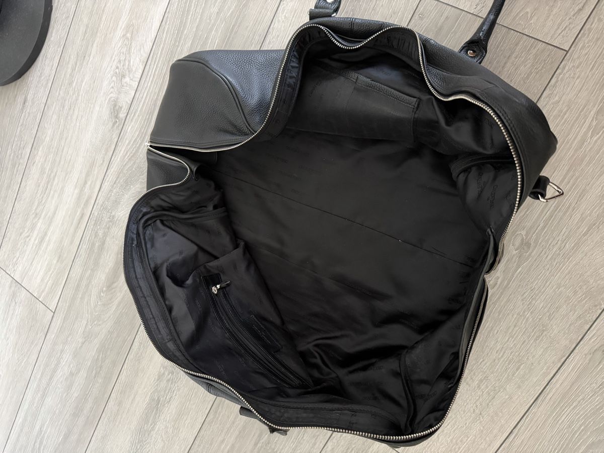 Sacs: Weekender bag black leather – D'occasion à Zürich par buy_d5vz 4