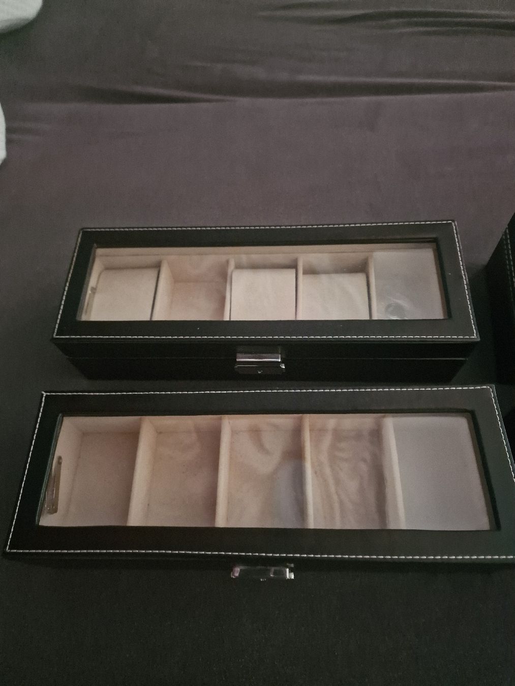 Scatole porta orologi: Uhrenboxen 4er Set – Usato da Aeugstertal venduto da Salentino_Fuso 1