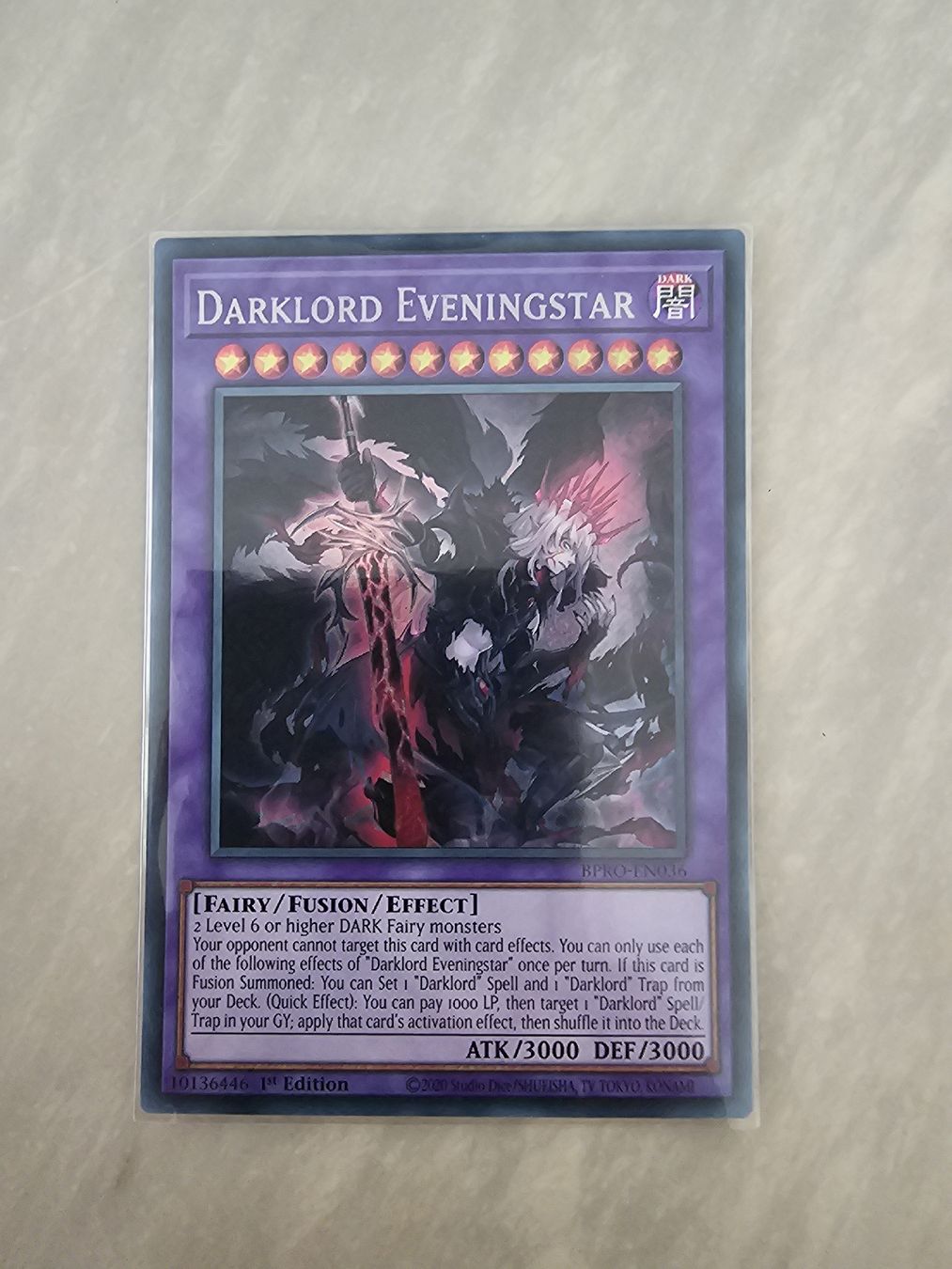 Yugioh Cartes à collectionner: Yu-Gi-Oh! Darklord Eveningstar  – Neuf (Voir description) à Güttingen par Kejimba