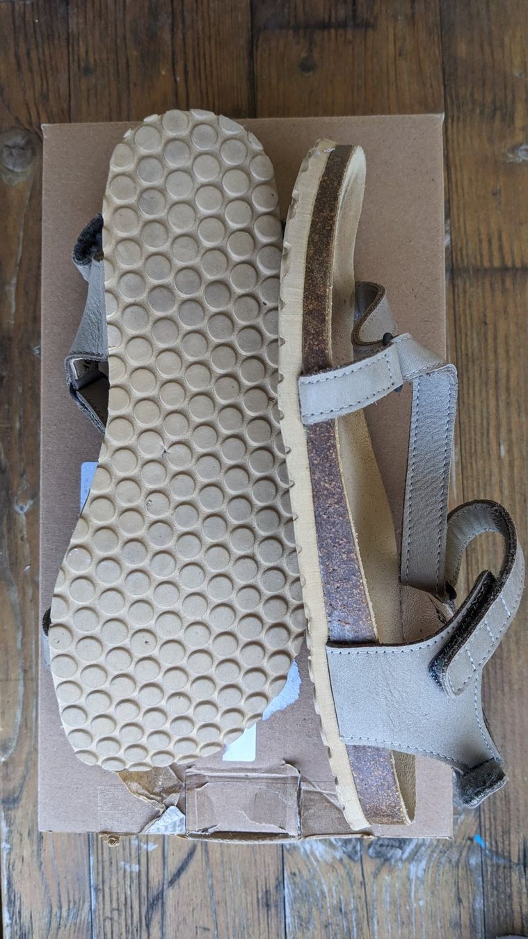 Scarpe da donna: GEA Waldviertler Neuner Sandalen Gr. 40 "Stone" – Usato da Liebefeld venduto da tomxdlg