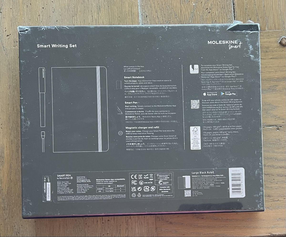 Blocchi:  Moleskine Smart: Smart Writing Set – Nuovo e nell'imballaggio originale da Wettswil venduto da Mdx 2