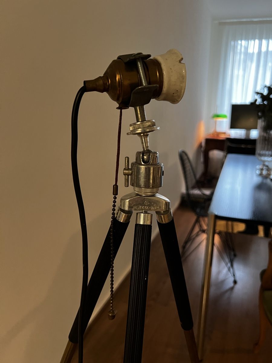 Lampen: Vintage Tripod Lamp - Adjustable Height – Gebraucht aus Zürich von stt_mm2f 2