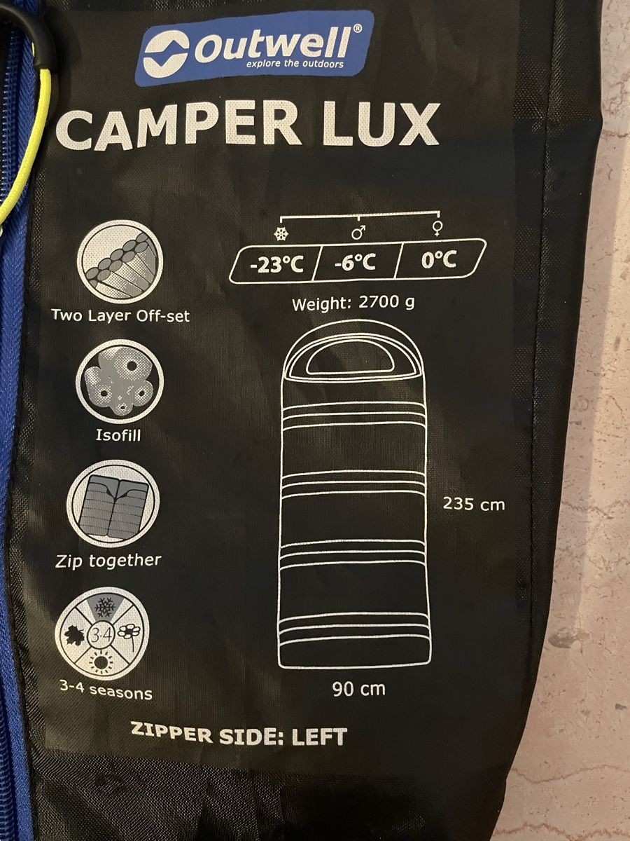 Outwell Sacs de couchage: Outwell Camper Lux Schlafsack – D'occasion à Bubikon par Talas09 2