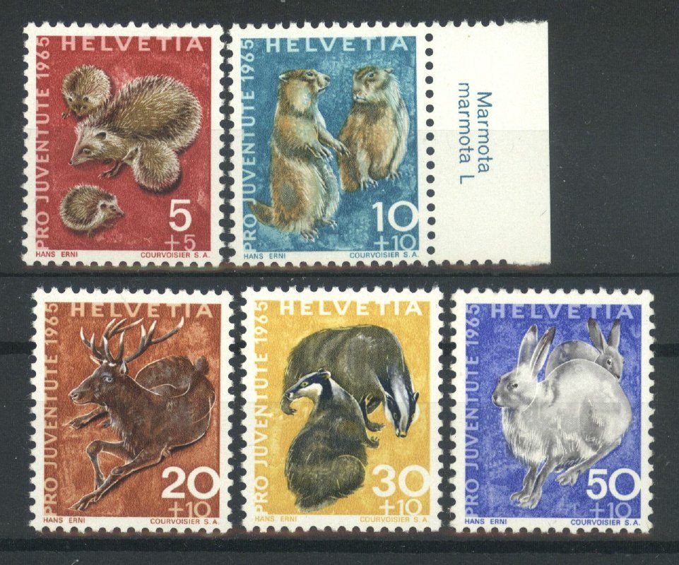 Tutti i francobolli: 1965, Pro Juventute ** – Usato da Willisau venduto da Vollstempel