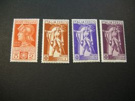1930, ITALIEN, Nr 341 - 344 POSTFRISCH FLUGPOSTMARKEN