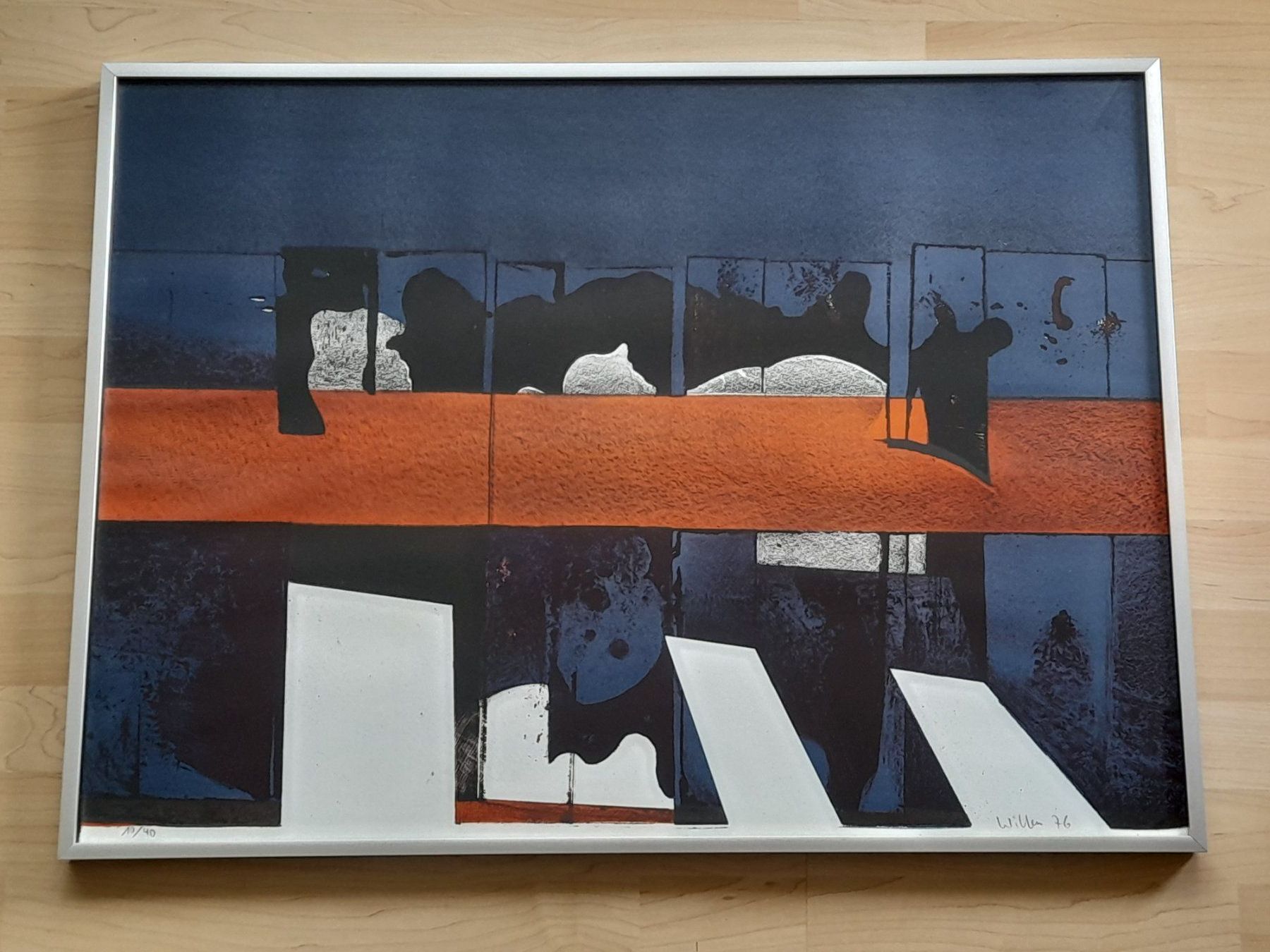 Grafica & Litografie: Litho 10/40 modern Peter Willen 76 – Usato da Thun venduto da Treff.....e