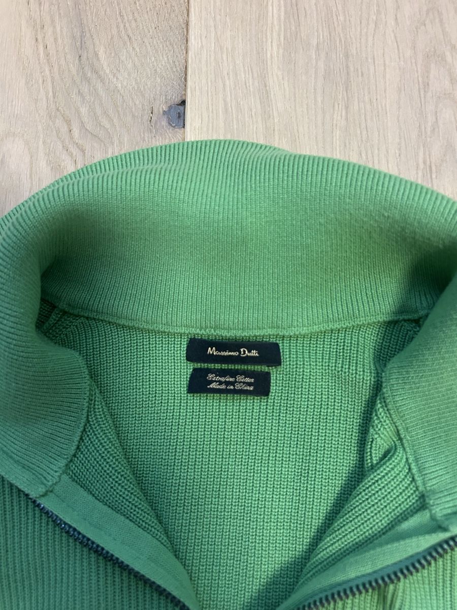 Massimo Dutti Pullover & Sweatshirts: Massimo Dutti, pull coton col roulé, vert, taille XL – Gebraucht aus Lausanne von lav_5rwz 1