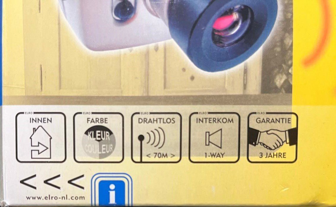 Sistemi d'allarme: ELRO kabellose Überwachungskamera C910 – Nuovo (secondo la descrizione) da Zürich venduto da baracuda8048 1
