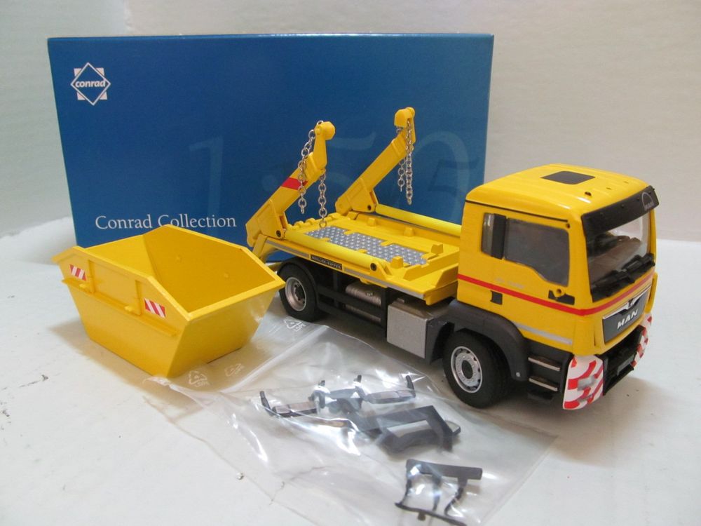 MAN TGS M 2 ACHS MEILLER ABSETZKIPPER EURO 6 1:50 CONRAD (Neu und ...