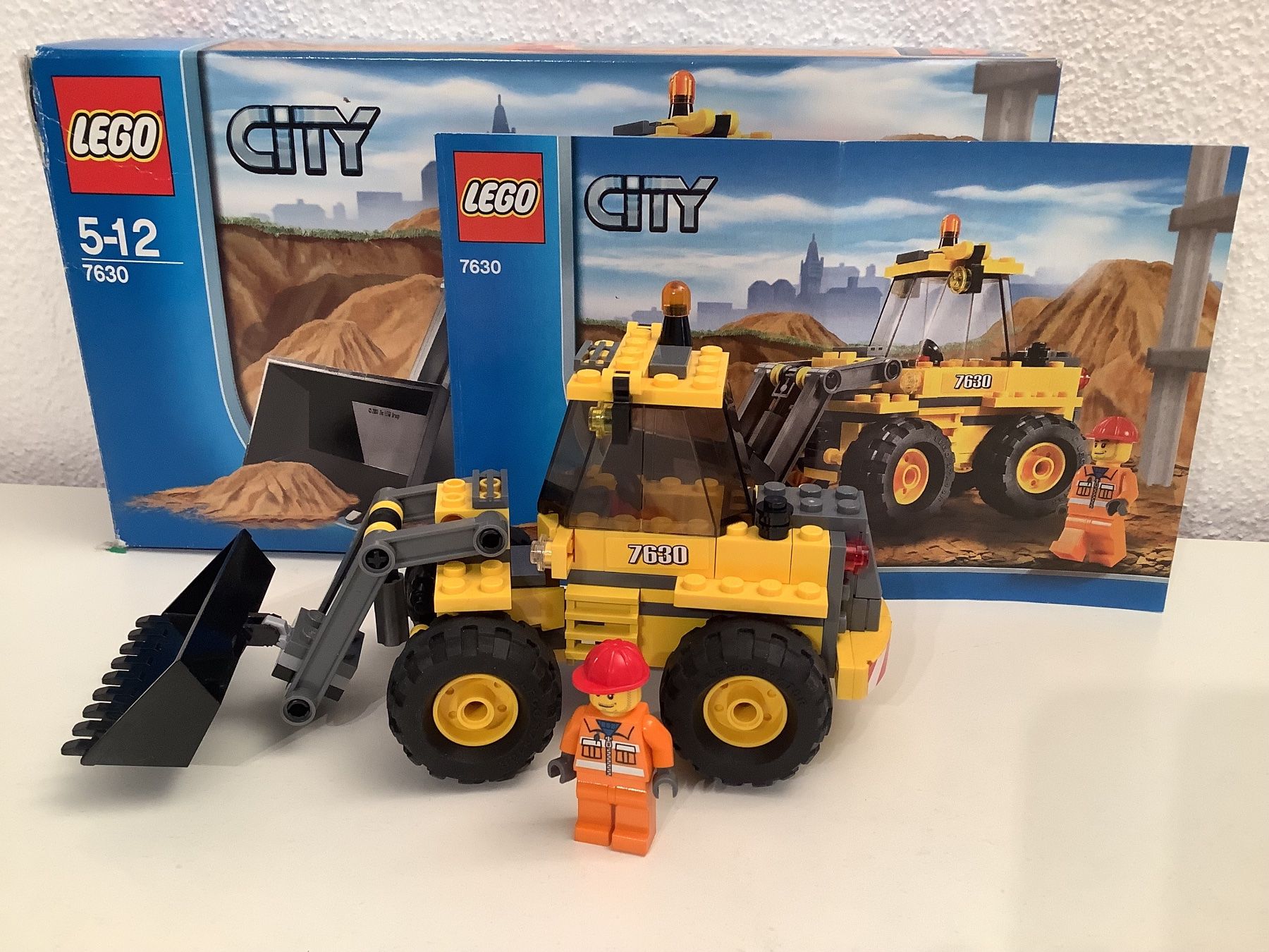 Lego Kit di costruzioni: Lego City Frontlader/Bagger 7630 von 2009 – Usato da Willisau venduto da Keks5