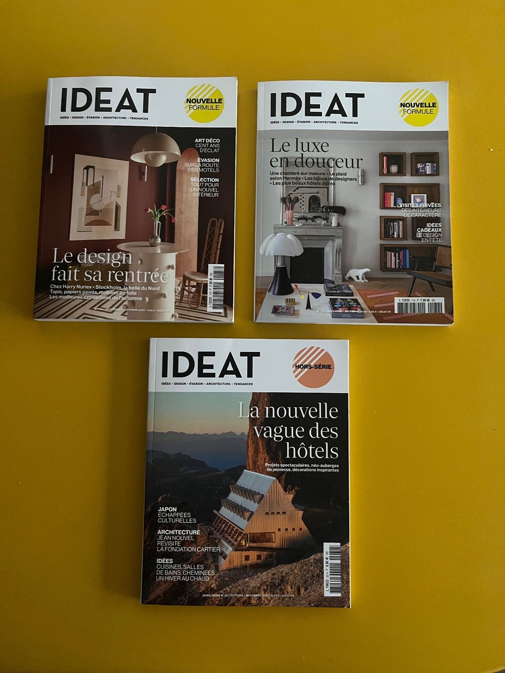 Revues & Magazines: IDEAT x3 – D'occasion à Biel-Bienne par Doriskoloris