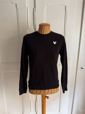Disney Sweatshirt schwarz mit Mickey Mouse XS