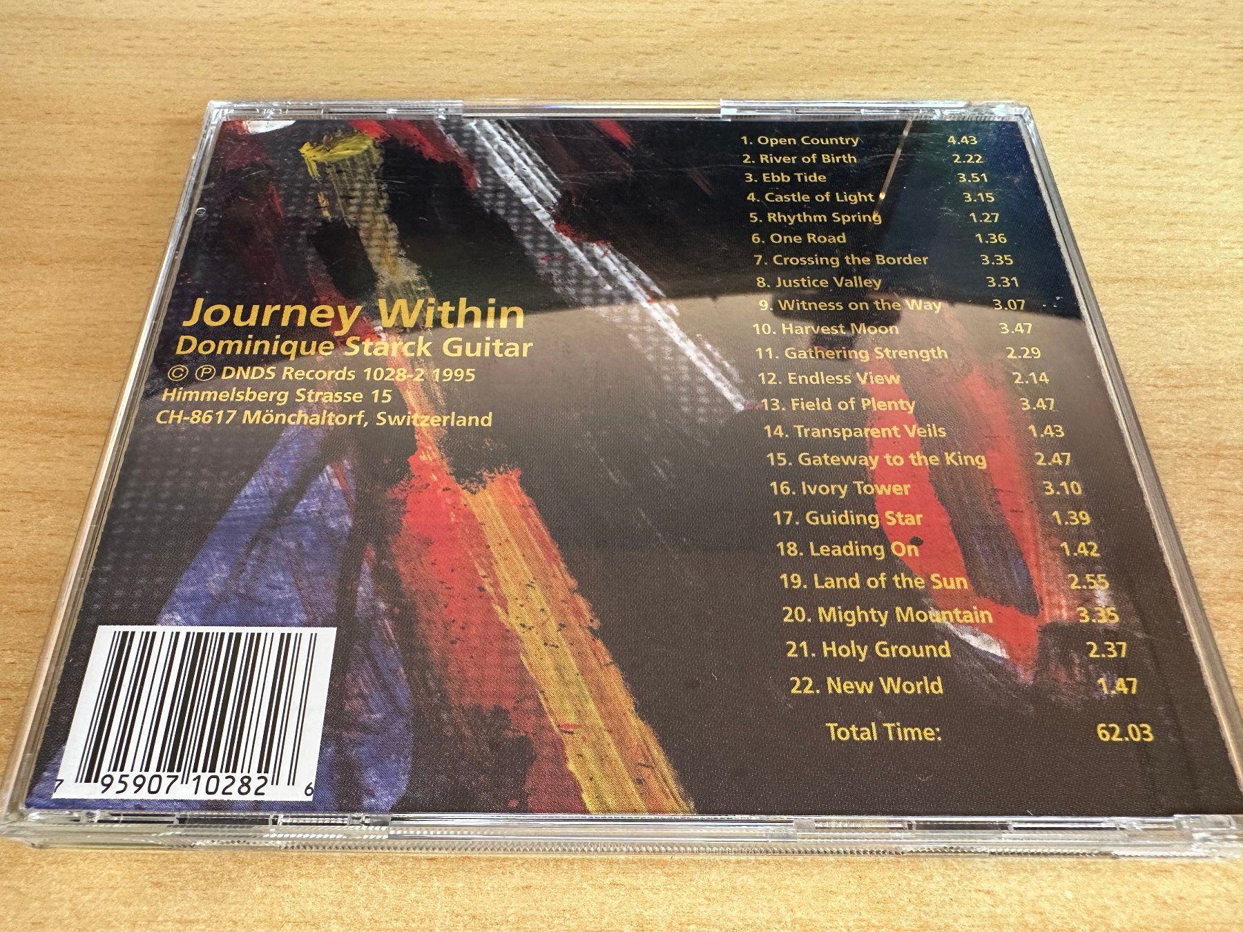 CD: E2 Dominique Starck – Journey Within – Usato da Rikon im Tösstal venduto da Alpenmutz 1