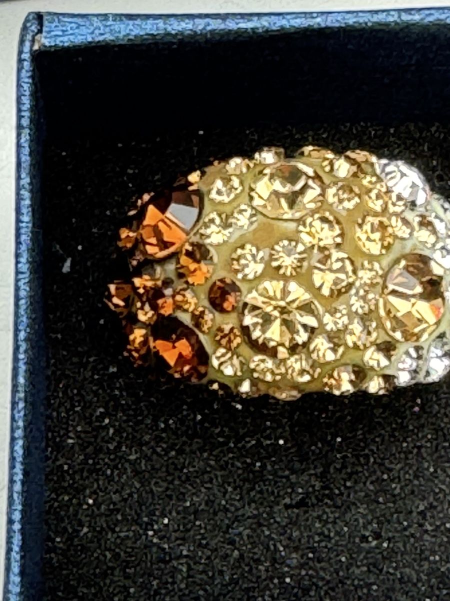 Swarovski Anelli: Sparkling Swarovski Ring - Fall Colors - Size 52 – Usato da Hurden venduto da rac_wyf8 3