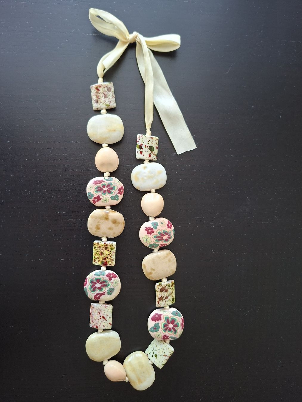 Catenine: Collier Bohème Perles Fleuries – Nuovo (secondo la descrizione) da Lutry venduto da Sim_Sta 3