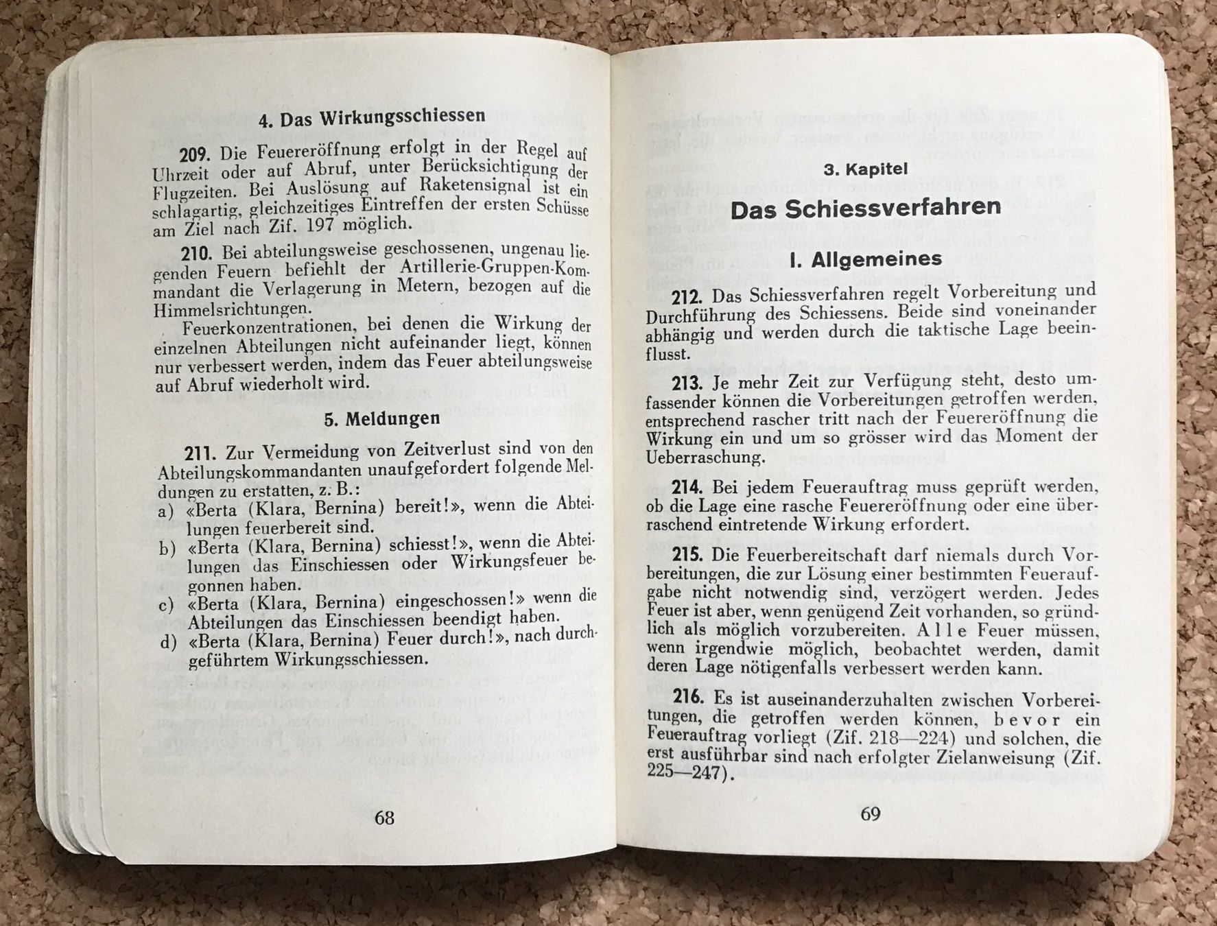 Schweizer Armee Armi bianche: SCHWEIZER ARMEE DAS SCHIESSEN DER ARTILLERIE 1948 – Usato da Ostermundigen venduto da wini63 4