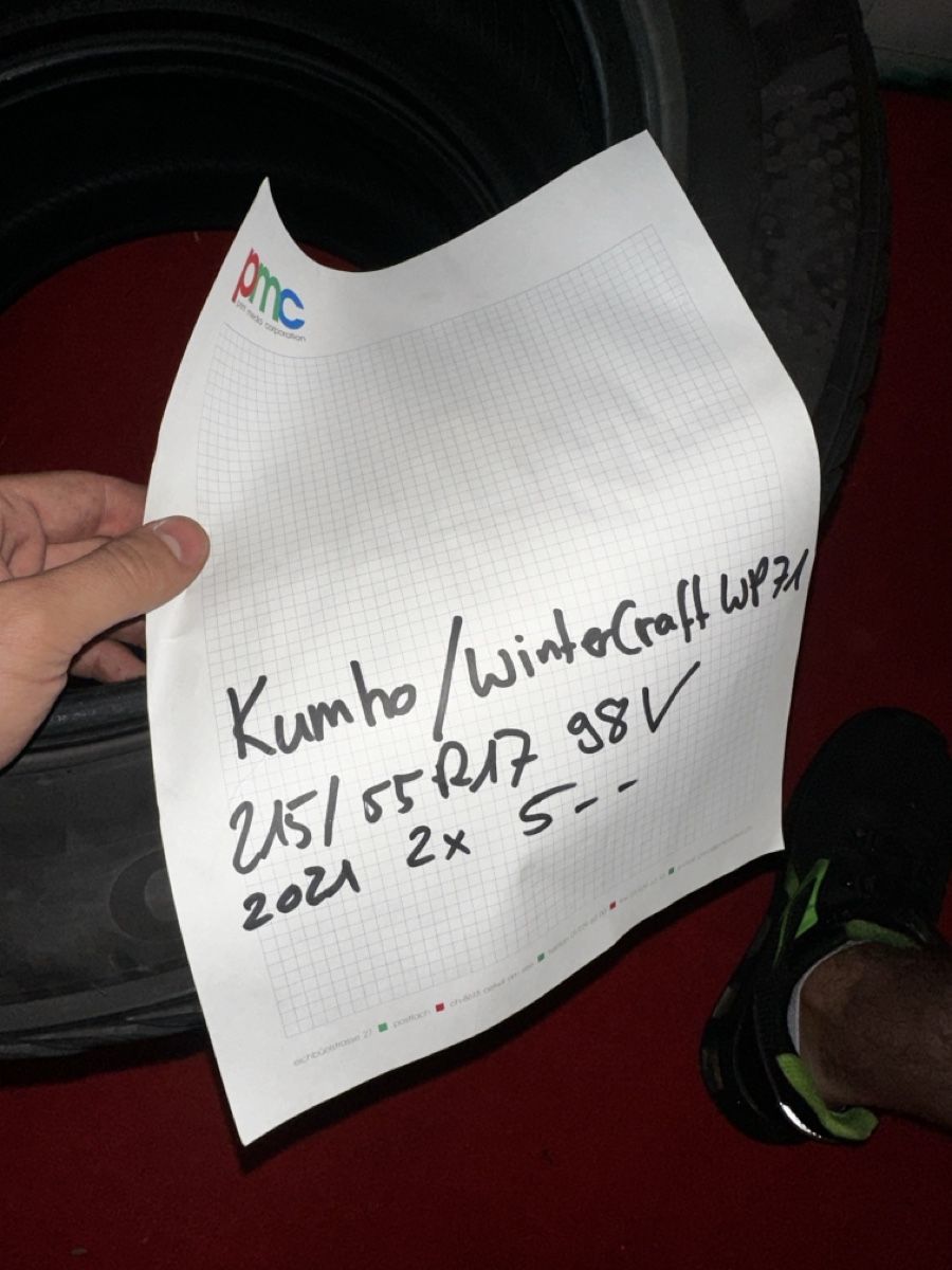 Pneumatici & Ruote complete: Kumho reifen 215/55r17 – Usato da Rüti ZH venduto da pau_8wb5 4