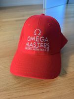 Omega Masters Crans Montana Baseball Cap rot verstellbar