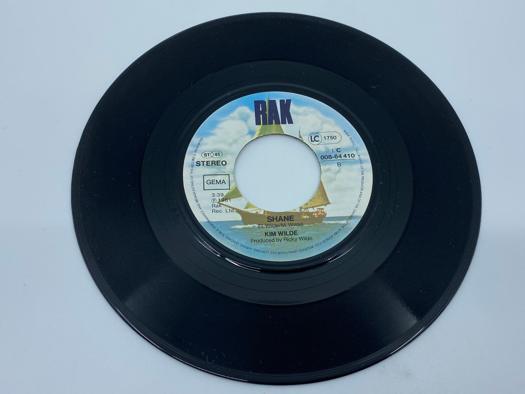 Schallplatten: Kim Wilde - Chequered Love und Shane – Gebraucht aus Langwiesen von Restposten-24 4