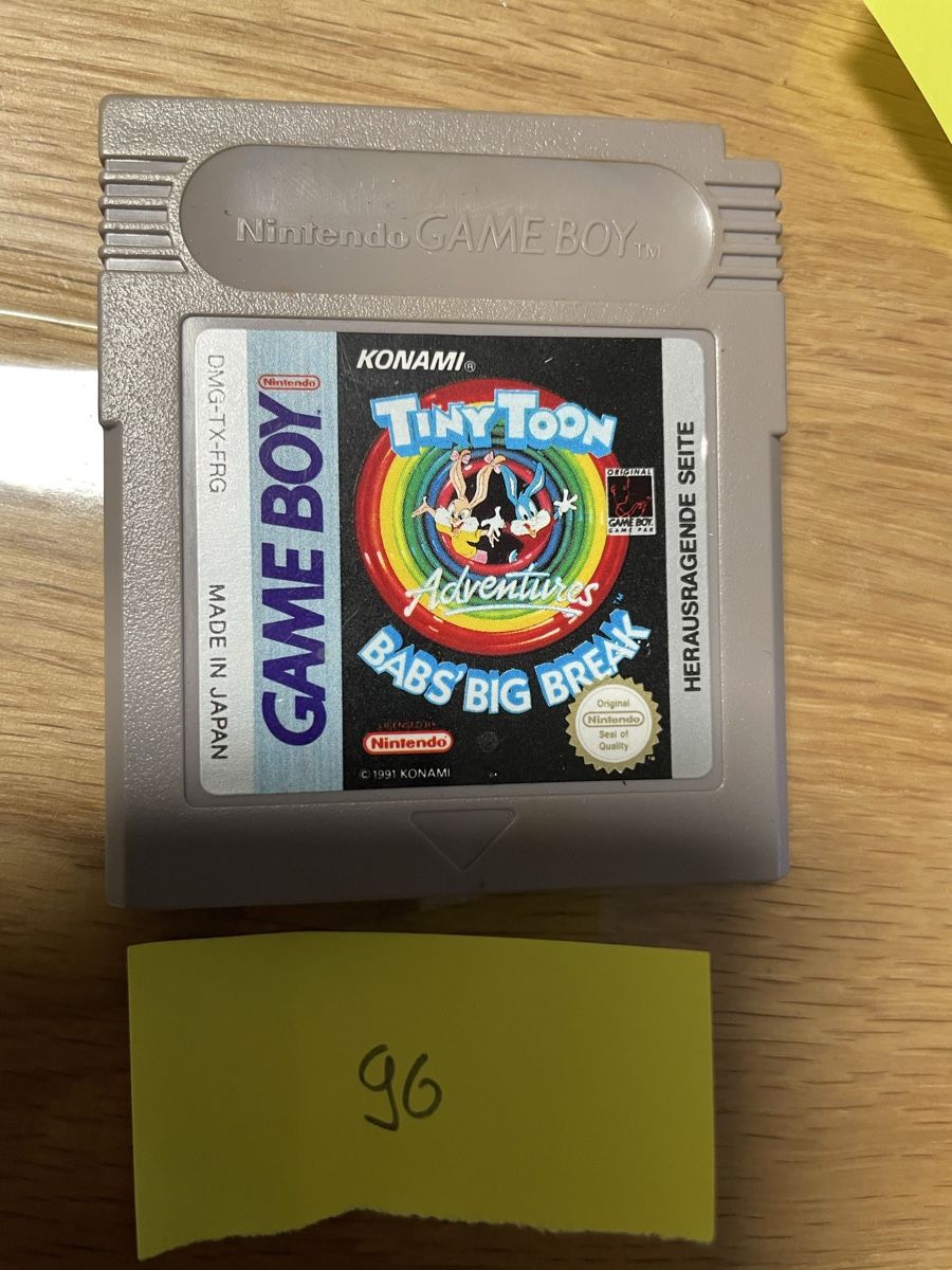 Giochi: Tiny Toon Adventures: Babs' Big Break Game Boy Konami 1991-4 – Usato da Bazenheid venduto da Toni0141